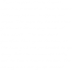  Two couples, close friends, watch a provocative French movie featuring partner swapping and orgies. The guys try to talk their girlfriends into trying some of this stuff.  The men don’t question their good fortune, as the two girls are persuaded to go along. But the women are really out to teach them a lesson. The evening does not go as planned. 

